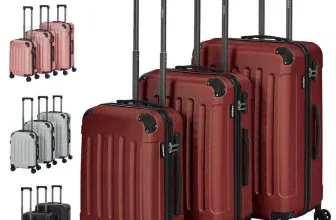 Arebos Koffer Hartschalenkofferset 3-teilig (4 Farben) für 49,99 € inkl. Versand