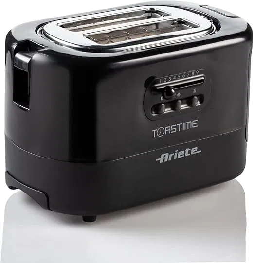 Ariete 159 Toastime Toaster 2 Scheiben mit Zange mit Auftau- und Aufwärmfunktion (700 W) für 14,16 € inkl. Prime-Versand