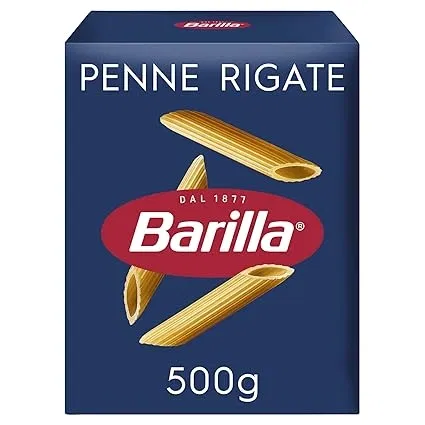 Barilla Pasta Klassische Penne Rigate n.73 (500g) ab 1,04 € inkl. Prime-Versand