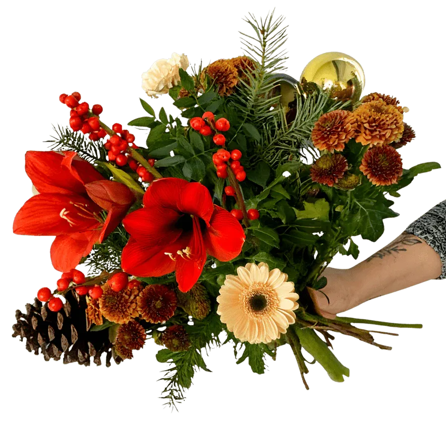 Blumenstrauß Goldene Weihnacht ab 25,49 € inkl. Versand