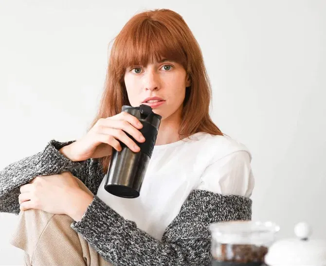 Bodum Bodumtravel Mug Thermobecher aus Edelstahl Doppelwandig Spuelmaschinengeeignet 0 35 liters Schwarz 11068 01 Schnäppchen, Deals Und Rabattcodes Des Tages - Bodum Travel Mug Thermobecher Aus Edelstahl