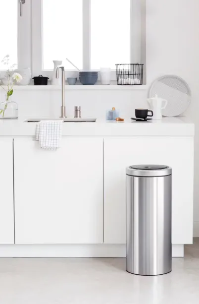 Brabantia Touch Bin Muelleimer Matt Steel 30 l Angebote iBOOD 12 19 2025 06 22 AM 1 Schnäppchen, Deals Und Rabattcodes Des Tages - Brabantia Touch Bin Mülleimer