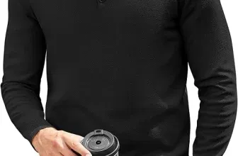 COOFANDY Herren Henley Pullover (4 Farben, Gr. S bis XXL) für 13,49 € inkl. Prime-Versand (statt 24,99 €)