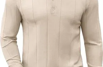 Schnäppchen, Deals und Rabattcodes des Tages: COOFANDY Herren Langarm Strickpullover mit Polokragen