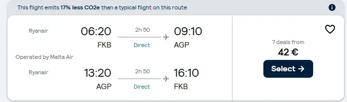 Cheap flights from Baden Baden to Malaga at Skyscanner 12 06 2025 04 41 PM Schnäppchen, Deals Und Rabattcodes Des Tages: Günstige Flüge Von Baden-Baden Nach Malaga Bei Skyscanner