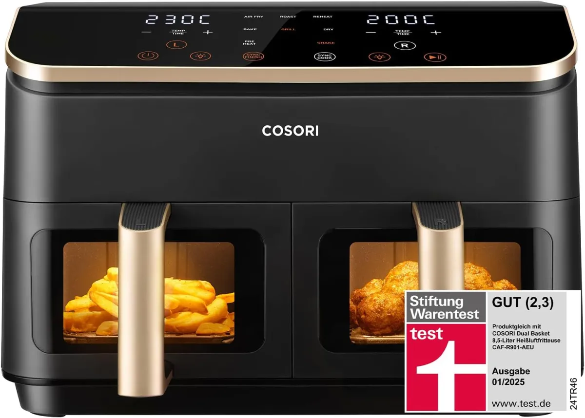 Cosori Airfryer Testsieger der Stiftung Warentest 8