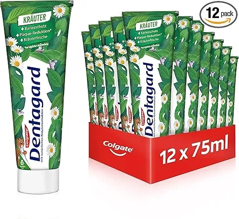 Dentagard Zahnpasta Original – (12x75ml) ab 8,10 € inkl. Prime-Versand (statt 12,00 €)