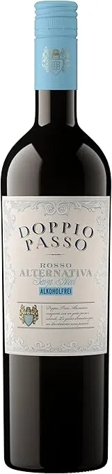 Doppio Passo Rosso Alternativa alkoholfreier Rotwein (750ml) für 4,99 € inkl. Prime-Versand