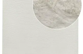 Schnäppchen, Deals und Rabattcodes des Tages - Flauschiger Fellteppich in Creme 120x160 cm