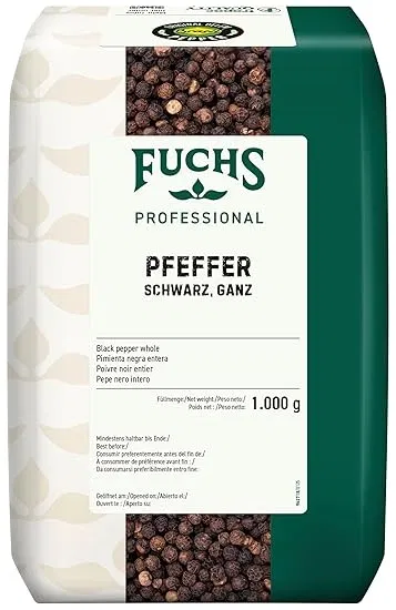 Fuchs Pfeffer schwarz ganz spezial (1kg) ab 16,14 € inkl. Prime-Versand
