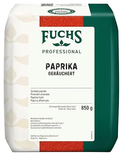 Fuchs Professional – Paprika geräuchert (850g) ab 16,52 € inkl. Prime-Versand (statt 28,88 €)