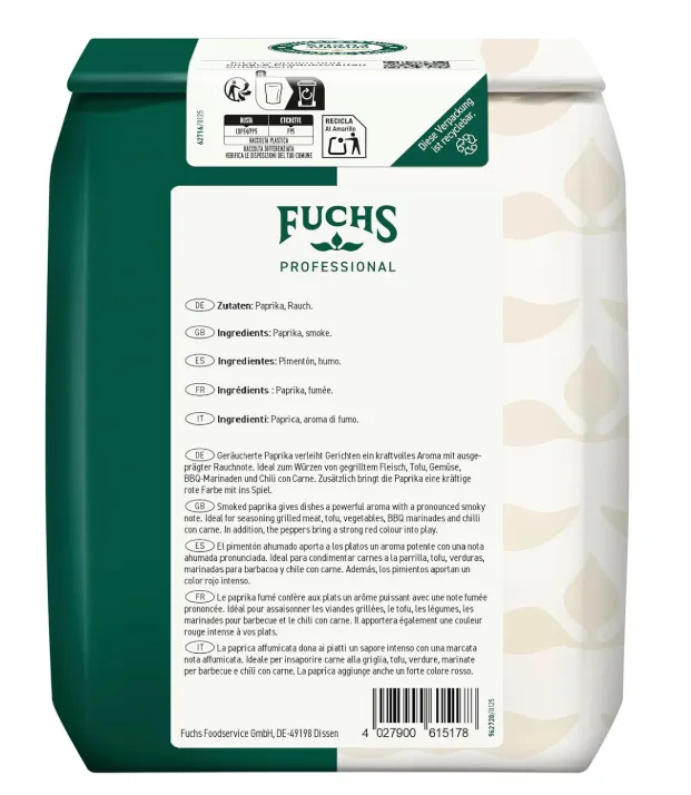 Schnäppchen, Deals Und Rabattcodes Des Tages - Fuchs Professional Paprika Geräuchert Gewürz Mit Rauchnote Für Dips, Marinaden Und Gulasch
