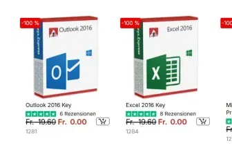 Gratis Software bei Keys Express: Microsoft Office & mehr kostenlos sichern