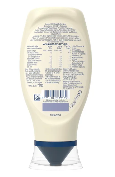 Hellmann s Real Mayonnaise mit Rapsoel ideal Schnäppchen, Deals Und Rabattcodes Des Tages: Hellmann'S Real Mayonnaise Mit Rapsoel