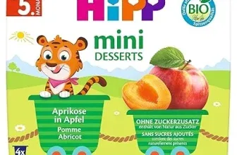HiPP Bio Mini Dessert Aprikose in Apfel 6er Pack (6x4x100g) für 11,70 € inkl. Prime-Versand