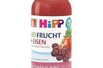 Hipp Bio Rote Apfel in Traube Fruchtsaft 6er Pack (6x500ml) ab 6,21 € inkl. Prime-Versand