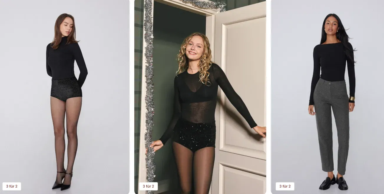 Tezenis Leggings-Angebot: 3 für 2 auf Hosen und Leggings + Kostenlosen Versand