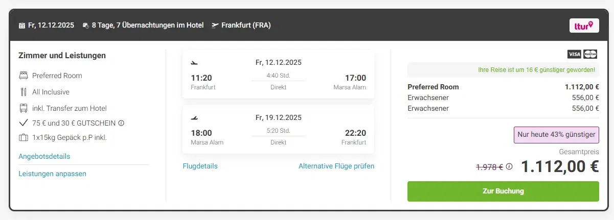 Schnäppchen, Deals Und Rabattcodes Des Tages: Hotel Sentido Reef Oasis Suakin In Marsa Alam Günstig Bei Urlaubspiraten.de Buchen