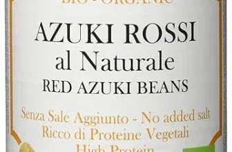 L NUTRIMENTO Rote Azukibohnen ( Reich an Proteinen – Ohne Salzzusatz – 12x400g) ab 10,54 € inkl. Prime Versand (statt 17,52 €)