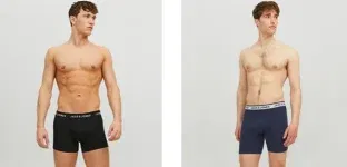 Schnäppchen, Deals Und Rabattcodes Des Tages - Jack &Amp; Jones Male Trunks 7Er Pack Trunks