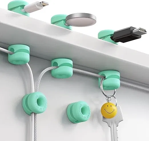 Schnäppchen, Deals Und Rabattcodes Des Tages - Joyroom Kabelhalter Silikon Kabelclips