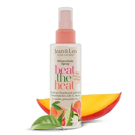 Jean & Len Beat The Heat Hitzeschutzspray mit Mango Duft (100ml) ab 2,87 € inkl. Prime-Versand (statt 3,99 €)