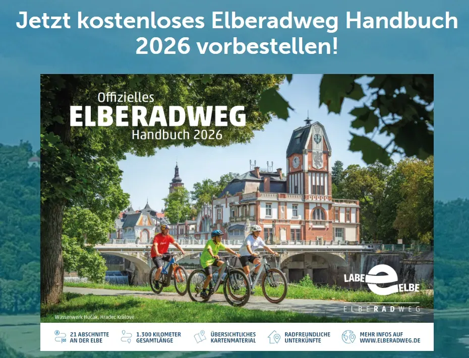 Elberadweg Handbuch 2026 kostenlos bestellen
