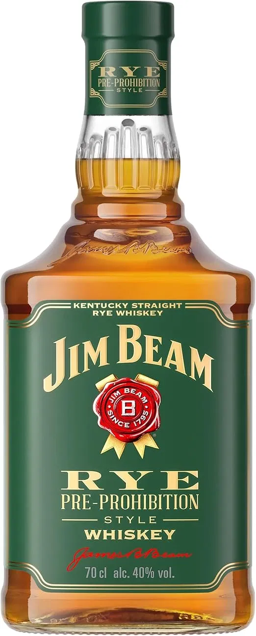 Jim Beam Rye Pre-Prohibition Style Whiskey (700ml, 40 % Vol.) ab 15,19 € inkl. Prime-Versand