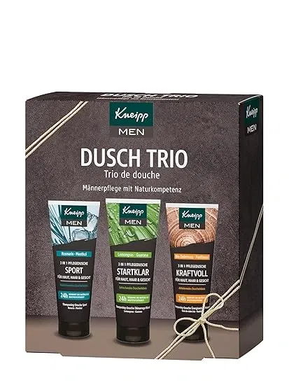Kneipp Men Dusch Trio 3er Pack (3x75ml) für 4,69 € inkl. Prime-Versand