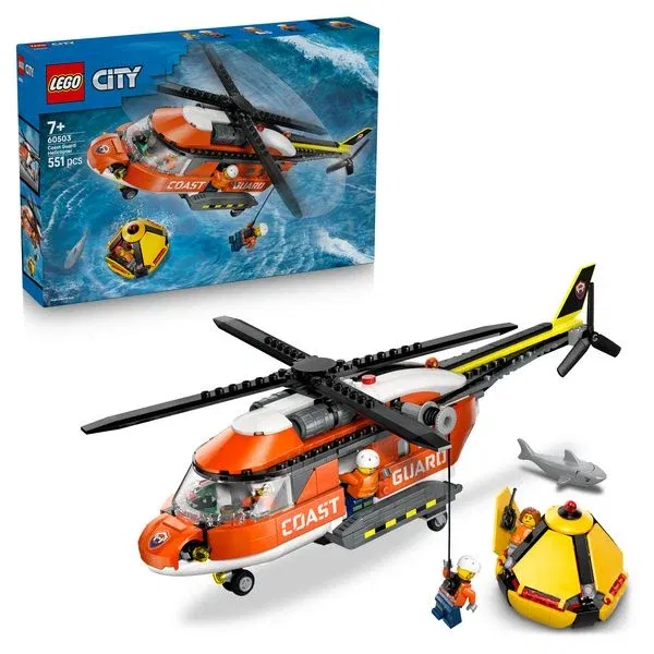 LEGO City – Der Küstenwachen-Hubschrauber (60503) für 41,06 € inkl. Versand (KultClub)