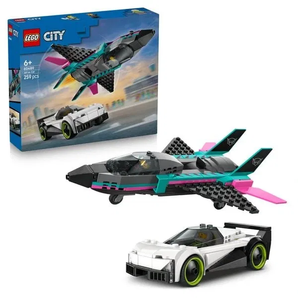 LEGO City – Jet gegen Auto (60489) ab 19,75 € inkl. Versand  (Thalia KultClub)