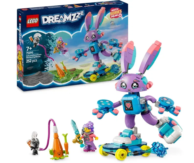 LEGO DREAMZzz 2in1 Izzie and Bunchurro The Gaming Bunny 71490 für 9,99 € inkl. Prime-Versand (statt 14,68 €)
