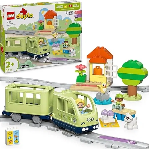 LEGO Duplo- Interaktive Abenteuer-Eisenbahn (10427) für 44,99 € inkl. Prime-Versand