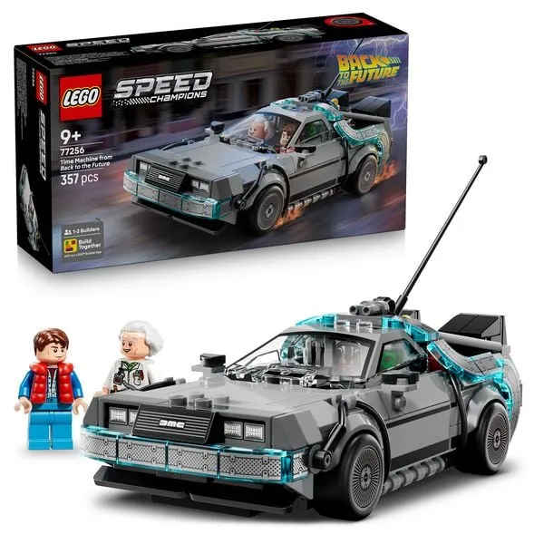 LEGO Speed Champions – Zeitmaschine aus Zurück in die Zukunft (77256) ab 19,33 € inkl. Versand  (Thalia KultClub)