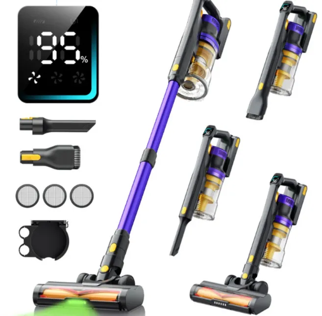 Laresar X11 Akku-Staubsauger (75 kPa  650 W 60-Min Laufzeit Tierhaare/Teppiche/Harte Böden) für 84,99 € inkl. Versand (statt 139,99 €)