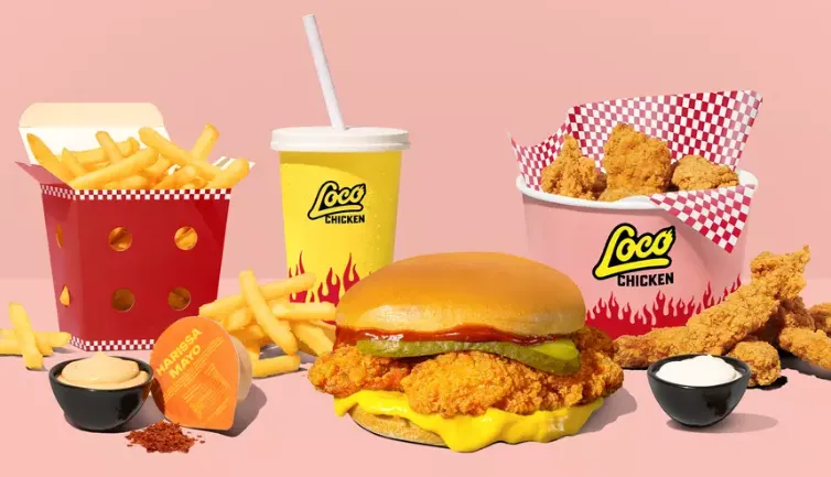 Groupon: Loco Chicken: Knuspriges Fried Chicken wie in den USA  2-für-1 Burger und Filets oder zum Halben Preis