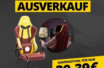 Schnäppchen, Deals und Rabattcodes des Tages - MUWO Hero E-Sports Gamingstuhl Ausverkauf