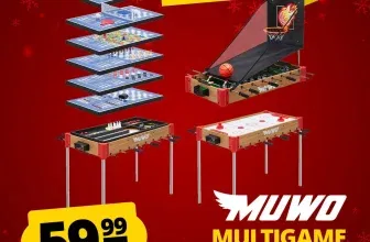 MUWO Masterplay 12-in-1 Multigame Spieletisch ab 64,94 € inkl. Versand