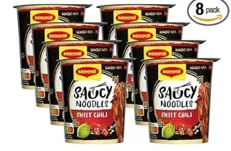 Schnäppchen, Deals und Rabattcodes des Tages - Maggi Magic Asia Saucy Noodles Sweet Chili 8er Pack