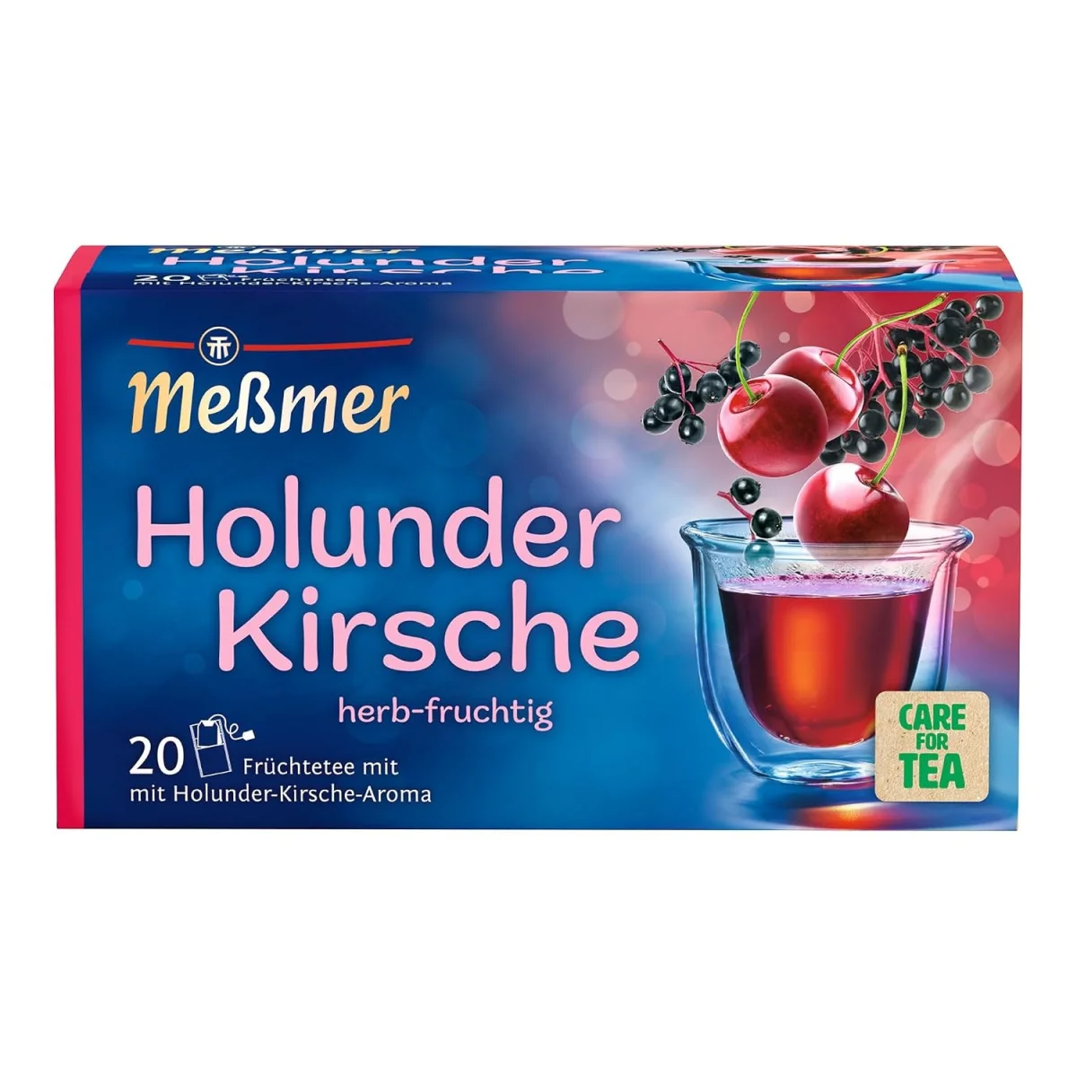 Meßmer Holunder-Kirsche | 20 Teebeutel