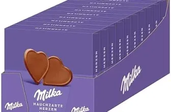 Milka I love Milka Herzen – Zartschmelzende Alpenmilch-Schokolade mit feinen Haselnüssen 10er Pack (10x130g) ab 21,59 € inkl. Prime-Versand (statt 27,90 €)