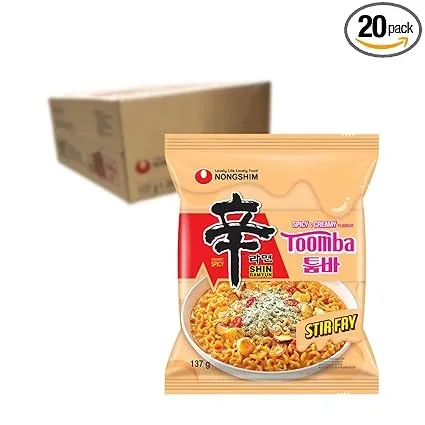 NONGSHIM Instant Noedels Shin Ramyun Toomba 20er Pack (20x137g) ab 31,34 € inkl. Prime-Versand