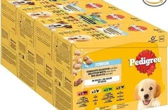 PEDIGREE DOGCARE Hundefutter Portionsbeutel Chunks in Gelee Junior (12x100g) ab 12,68 € inkl. Prime-Versand (statt 20,00 €)