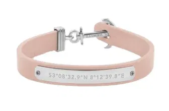 Paul Hewitt Damen Armband mit Signum Koordinaten Ph-FSC-S-N (Gr. XS bis L Echtleder-Armreif) für 14,98 € inkl. Versand (statt 24,41 €)
