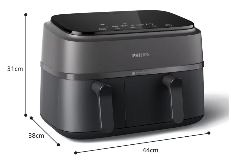 Schnäppchen, Deals Und Rabattcodes Des Tages - Philips 3000 Series Airfryer Mit 2 Körben