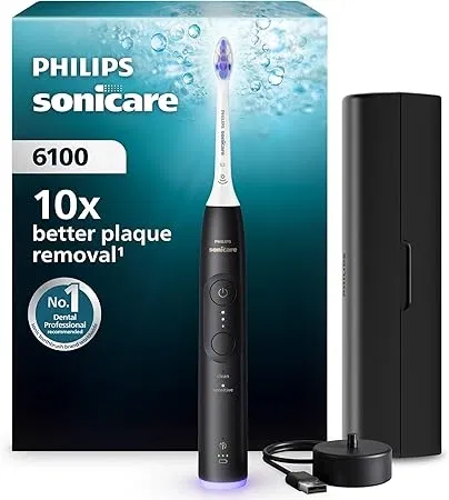 Philips Sonicare 6100 elektrische Zahnbürste Schallzahnbürste HX7401/07 für 89,99 € inkl. Versand