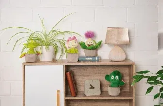 Schnäppchen, Deals und Rabattcodes des Tages - Plüschfigur Pflanze Sedum Amalia 18cm rosa