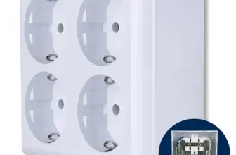 Schnäppchen, Deals und Rabattcodes des Tages - REV Steckdose Aufputz 4fach 110x110x43mm