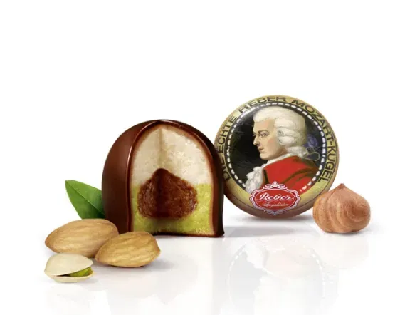 Reber Echte Reber Mozart Kugeln Weihnachts Edition Pralinen aus Zartbitter Schokolade Marzipan Nougat Ideales Schnäppchen, Deals Und Rabattcodes Des Tages - Reber Echte Reber Mozart Kugeln Weihnachts Edition Pralinen Aus Zartbitter Schokolade Marzipan Nougat Ideales