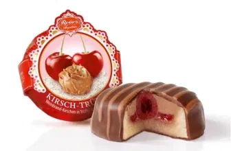 Reber Kirsch Schokolade Pastete Weinbrandkirschen in Trüffelfüllung auf Edelmarzipan (441g) für 19,31 € inkl. Prime-Versand (statt 28,80 €)